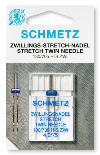 Schmetz Stretch Twin Sewing Needle Size 75/2.5