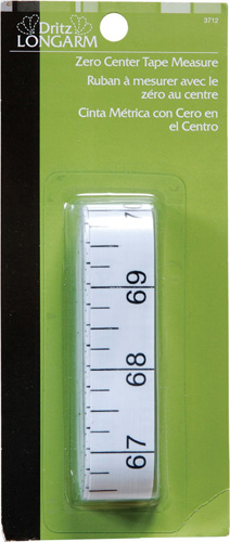 Zero Center Tape Measure 1