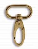 SWIVEL HOOK, ANTIQUE BRASS