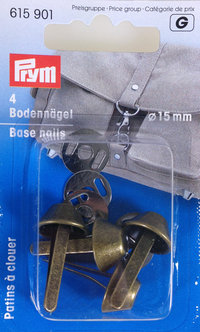 PURSE FEET, ANTIQUE BRASS