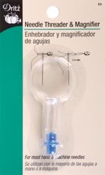 Needle Threader with Magnifier