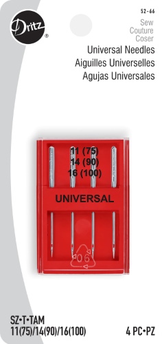 Dritz Universal Machine Needles, 4 Pc