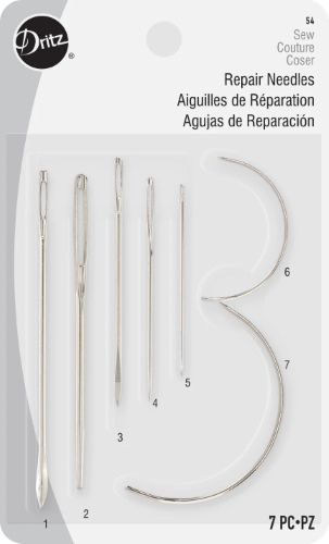 Dritz Repair Needles Pack, 7 Pc