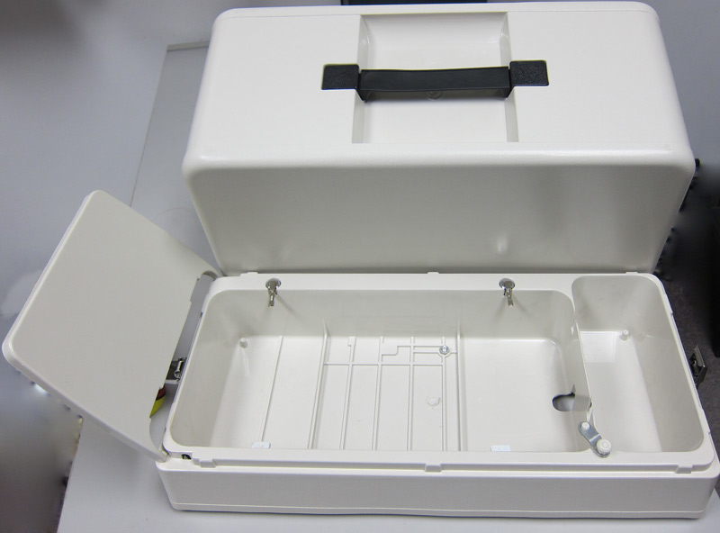 Plastic Carrying Case P60216 for Hand Crank Machines
