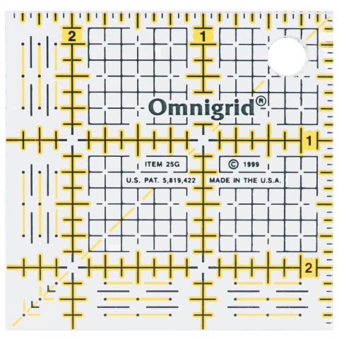 Omnigrid Ruler 2-1/2