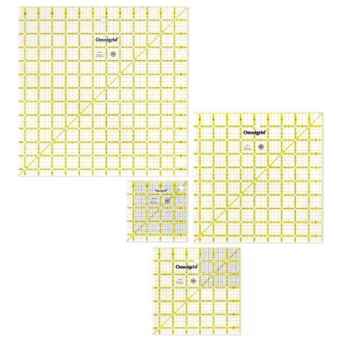 Omnigrid Square Ruler Value Pack