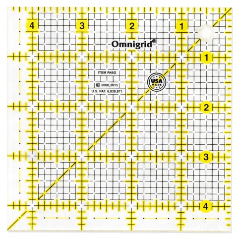 Omnigrid Ruler 4-1/2