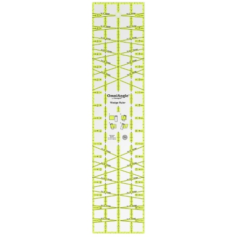 Omnigrid Omniangle Wedge Ruler 4 x 18
