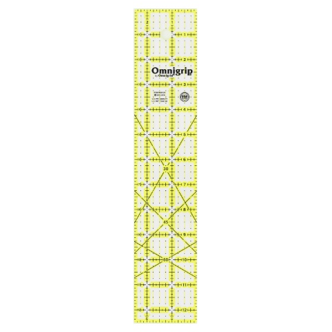 Omnigrid Omnigrip Ruler 2-1/2 x 12-1/5