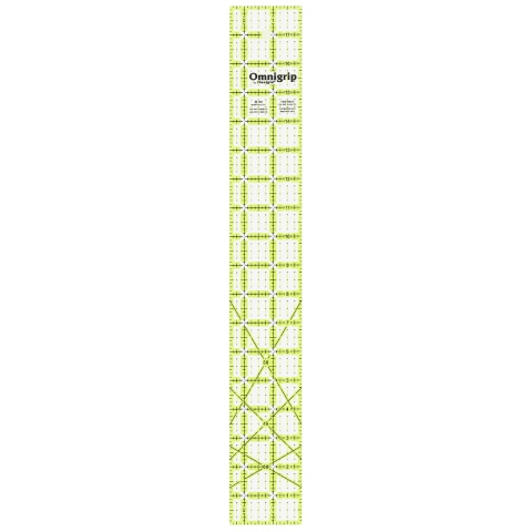Omnigrid Omnigrip Ruler 2-1/2 x 18