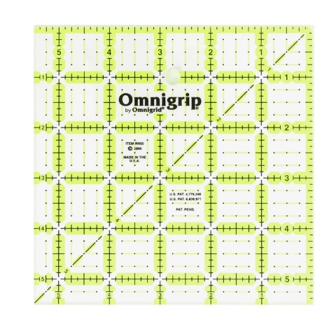 Omnigrid Omnigrip Ruler 5-1/2