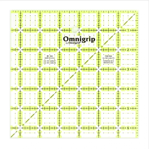 Omnigrid Omnigrip Ruler 6-1/2