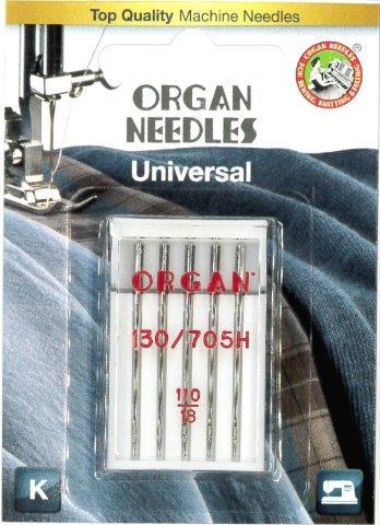 Organ Universal Needle Size #110/18 5 Pack