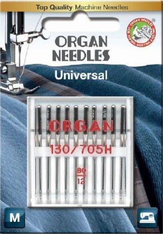 Organ Universal Needle Size #80/12 10 Pack
