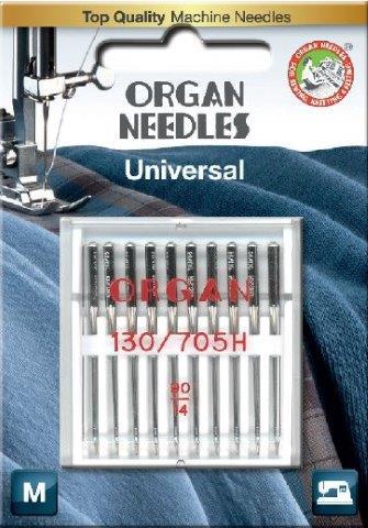 Organ Universal Needle Size #90/14 10 Pack
