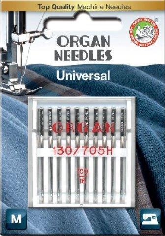 Organ Universal Needle Size #100/16 10 Pack