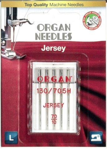Organ Jersey/Ballpoint Needle Size #70/10 5 Pack