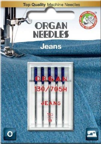 Organ Jeans Needle Size #110/18 5 Pack