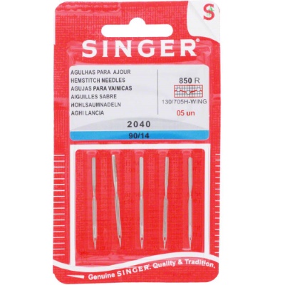 Singer Hemstitch Needle Size 90/14 5 Pack